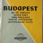 Budapest Belső Területe térkép 1965