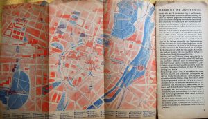 München térkép és útikalauz 1933