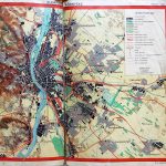 Budapest térkép régi 1934