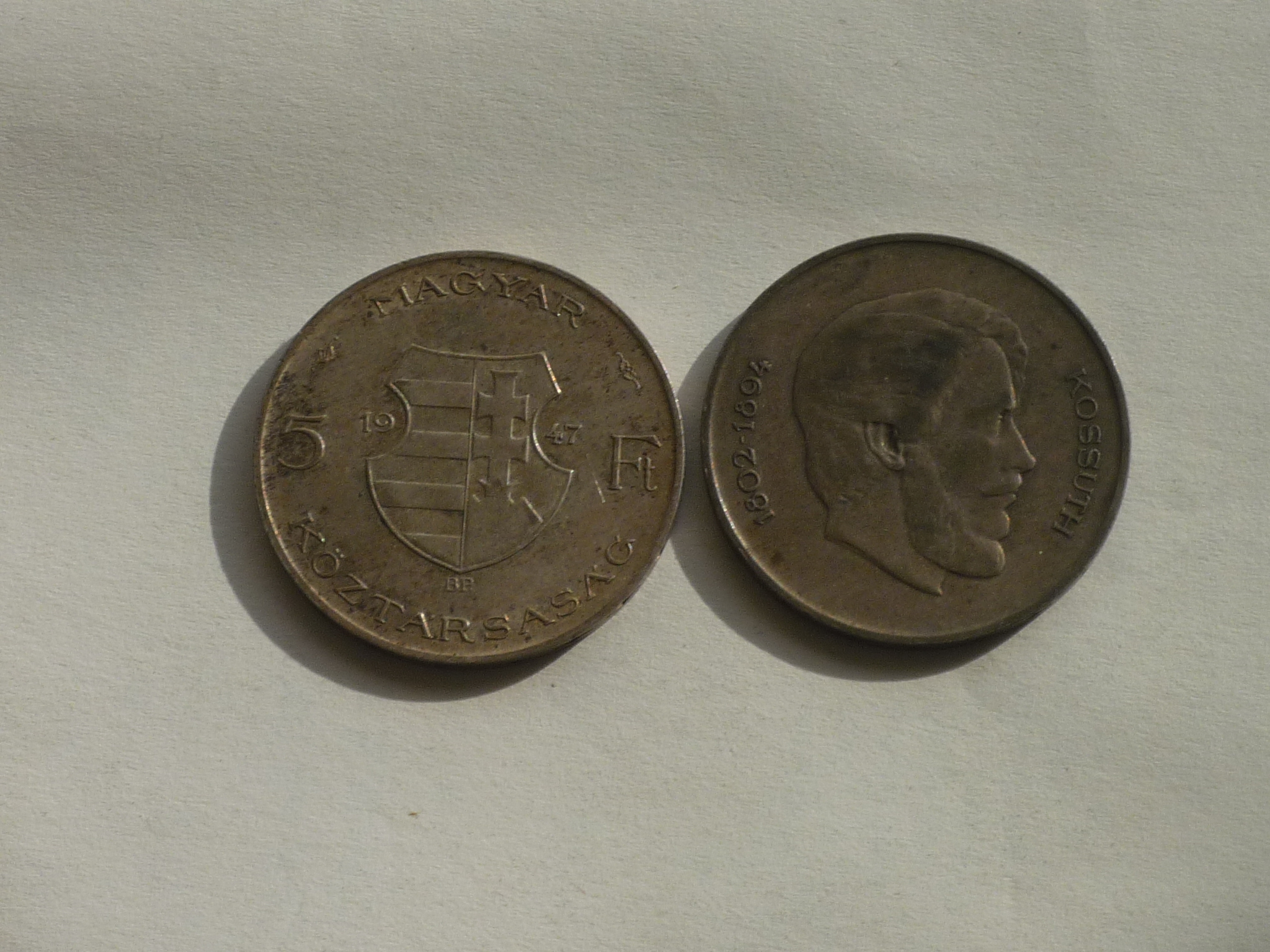 5 forint 1947