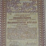 Járadékkölcsön 1917 10000 korona