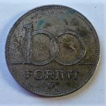 100 forint fémpénz 1995 Magyar Népköztársaság