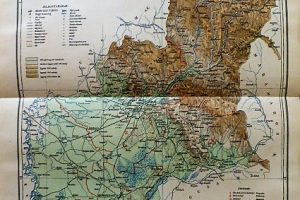 Bereg Vármegye Térkép 1893