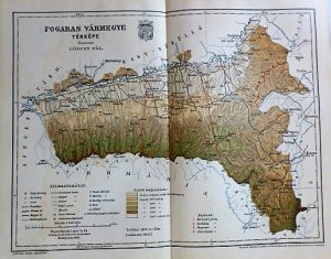 Fogaras Vármegye Térkép 1894