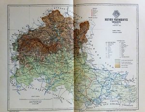 Heves Vármegye Térkép 1894