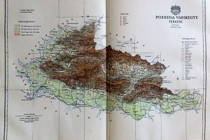 Pozsega Vármegye Térkép 1897