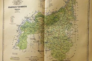 Szabolcs Vármegye Térkép 1897