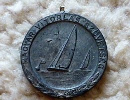 Vitorlásverseny érem 1962 Évadnyitó