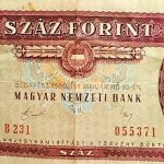 100 Forint 1989 papírpénz