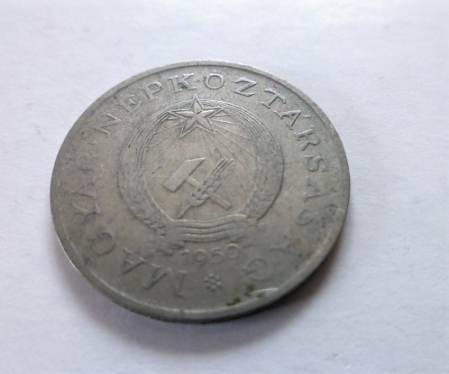 2 Forint 1950 fémpénz Rákosi címer