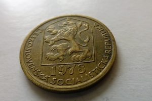 20 Haller 1978 fémpénz érme Csehszlovákia