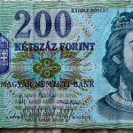 200 Forint papírpénz 2007