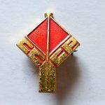 CCCP Szovjetunió jelvény