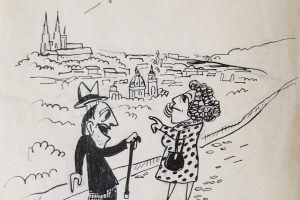 Ludas Matyi vicc illusztráció grafika rajz