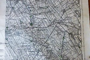 Perkáta Agárd Velence katonai térkép 1944