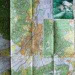 Soproni Hegység turista térkép 1989