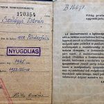 Vasutasok Szakszervezete Tagsági Könyv 1952