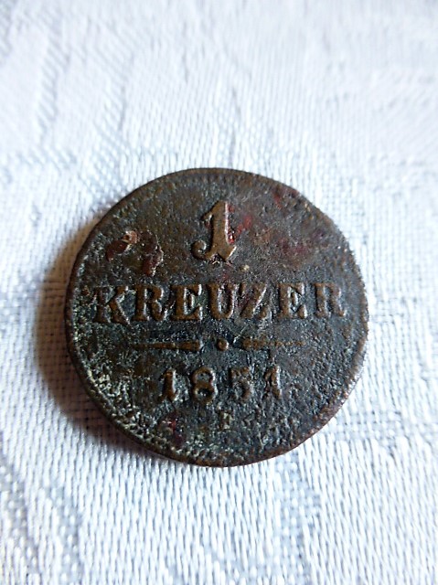 1 krajcár 1851