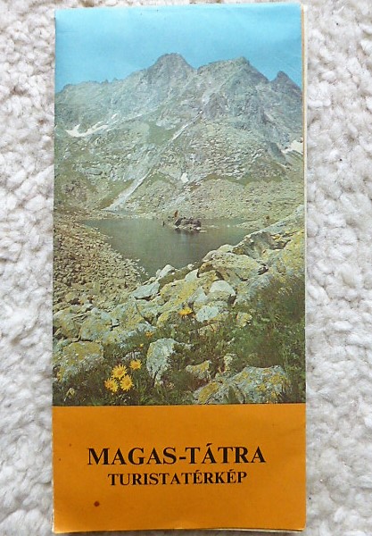 Magas Tátra turista térkép 1979