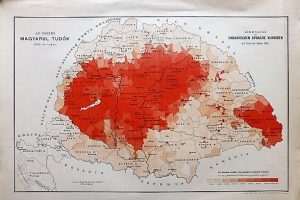 Magyarul Tudók 1890 Magyarország térkép