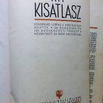 Á.T.I kisatlasz 1934 térkép Magyar Királyi Állami Térképészeti Intézet