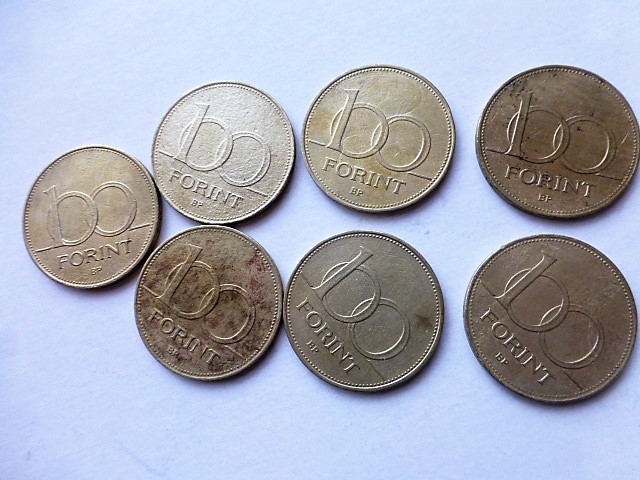 100 Forint érme fémpénz 1995 Magyar Köztársaság