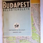 Budapest belső területe térkép 1956