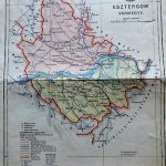 Esztergom Vármegye térkép 1941