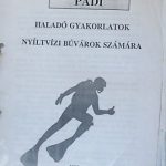 Padi nyíltvizi gyakorlatok búvárok számára tananyag 1995