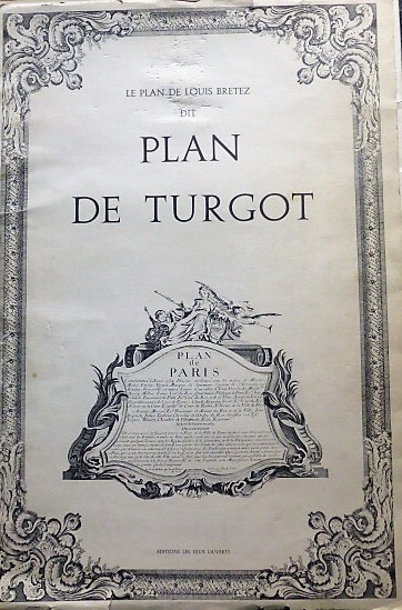 Plan de Turgot Paris régi Párizs térkép