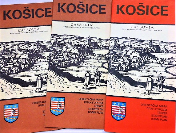 Kosice Kassa szlovák térkép