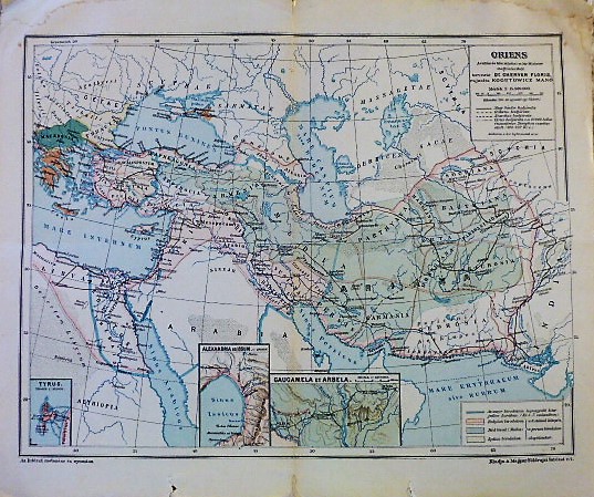 Oriens térkép 1913