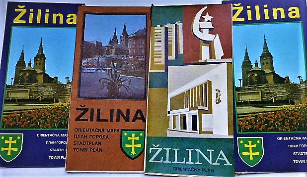 Zilina Zsolna Szlovák térkép