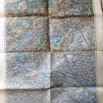 Belluno Olaszország régi térkép 1917