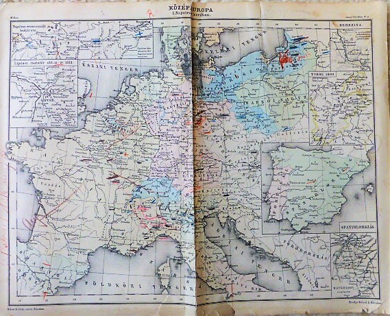 Közép Európa I Napoleon korában 1876-85 kiadás