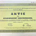 Német részvény 1926