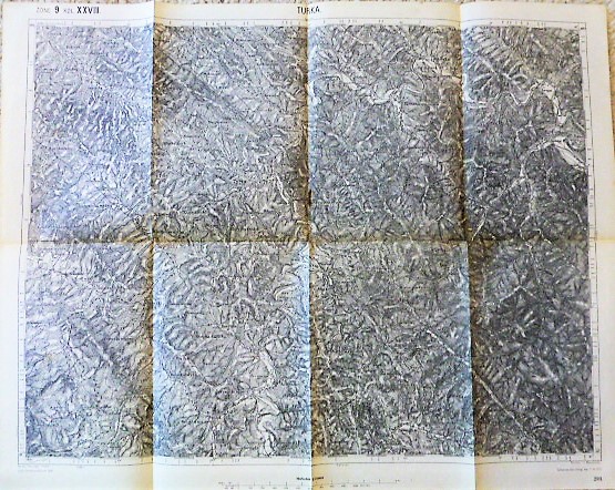 Turka Ukrajna katonai térkép 1909