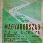 Magyarország Autótérkép 1958