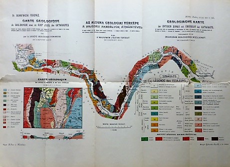 Alduna geológiai térkép 1903