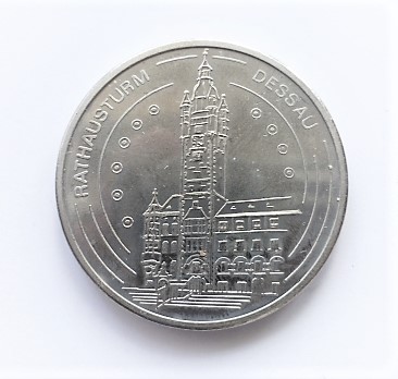 Dessau Németország emlékérme
