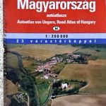 Magyarország autóatlasz 23 város térkép