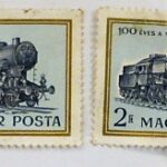 100 éves a MÁV bélyeg