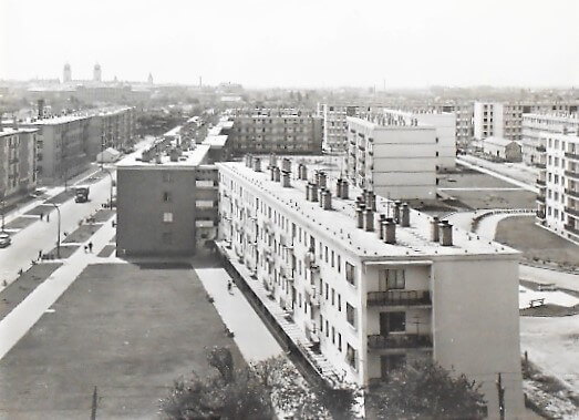 Debrecen új lakótelep MTI foto 1969