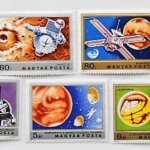 Mars bélyeg sor csomag postatiszta