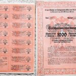 Osztrák kötvény Teilschuldverschreibung 1.000 Kronen Wien 1918