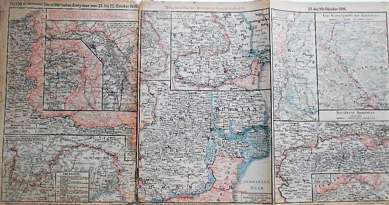 I Vh térkép 108 Erdély Bukovina Galicia Románia