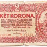 2 Két korona papír pénz 1920