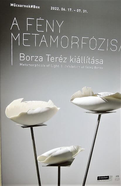 A fény metamorfozisa Borza Teréz kiállítás Műcsarnok