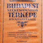 Budapest régi térkép 1928