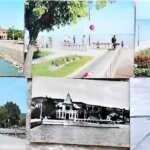 Révfülöp Balaton régi retro képeslap